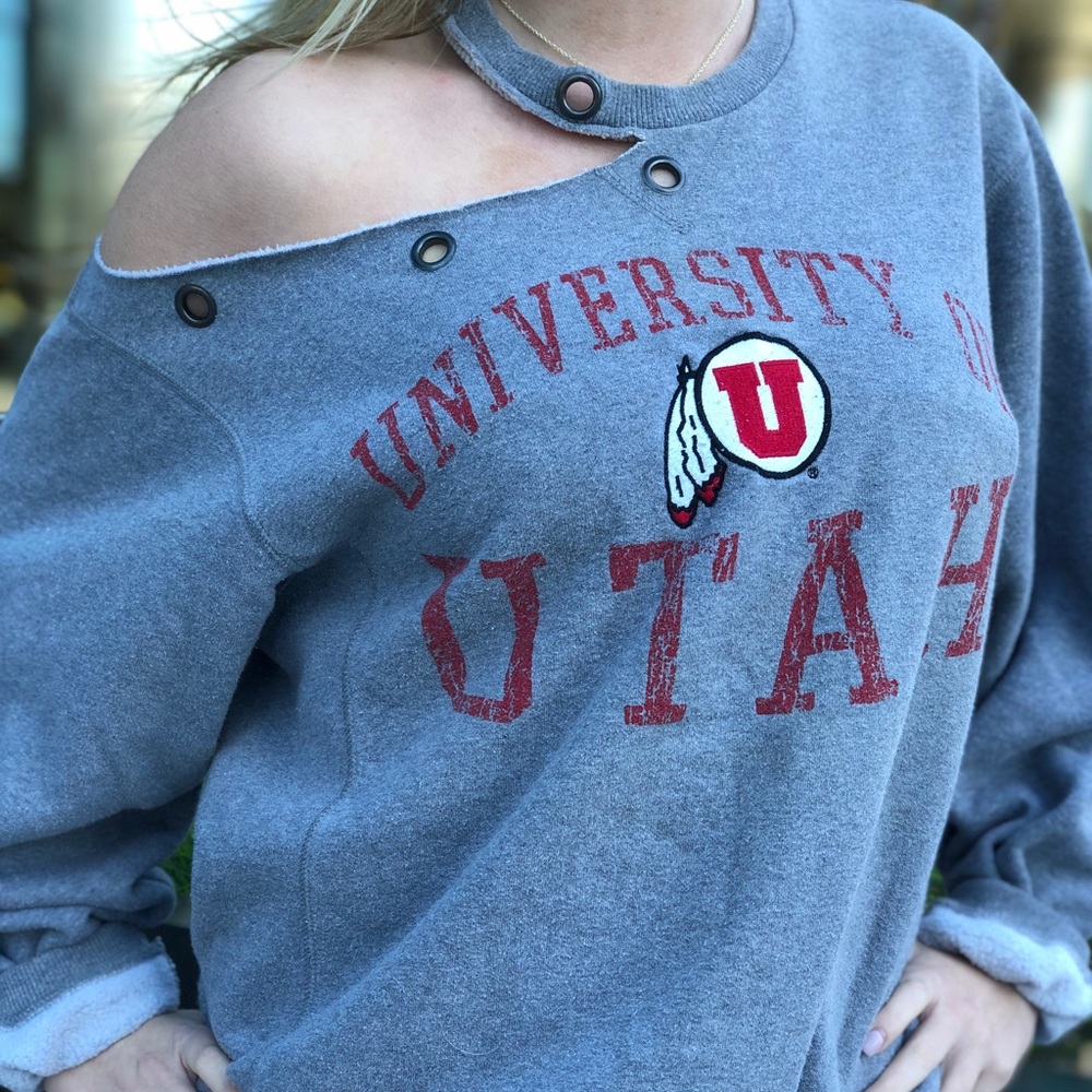 University of Utah Custom Sweatshirt Team Nike